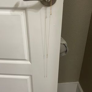 Uncommon James gold long necklace. Never worn